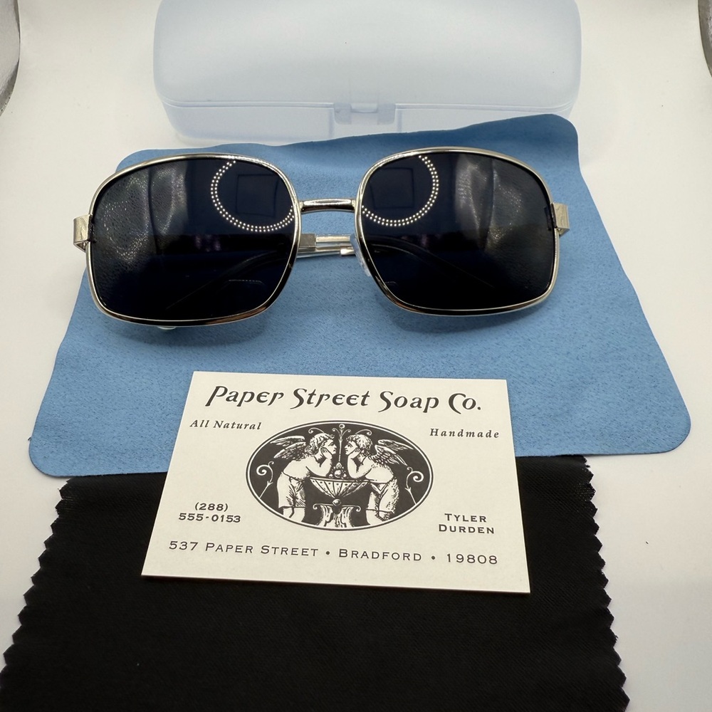 PSS Paper Street Shades Tyler Durden Fight Club NEW Oliver Peoples 523 Brad Pitt - Picture 4 of 16